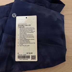 Lululemon wunder train leggings